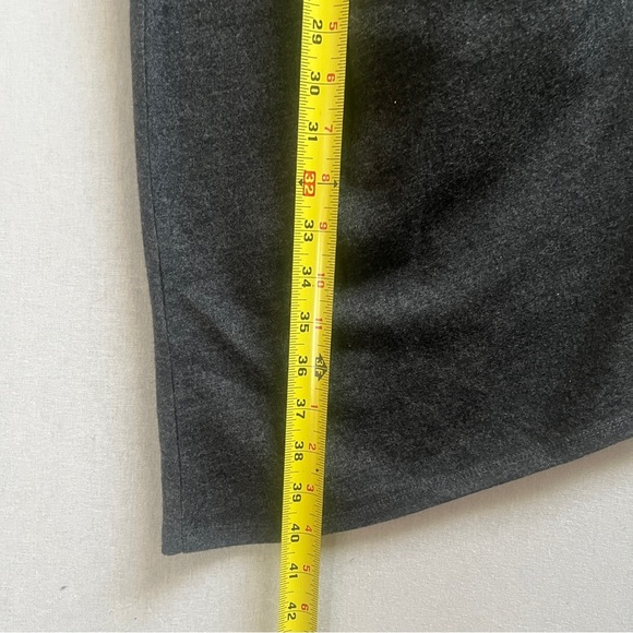 NWT Babaton Aritzia Notley Wool sleeveless ruched waisted dress Sz XXS - Picture 10 of 11